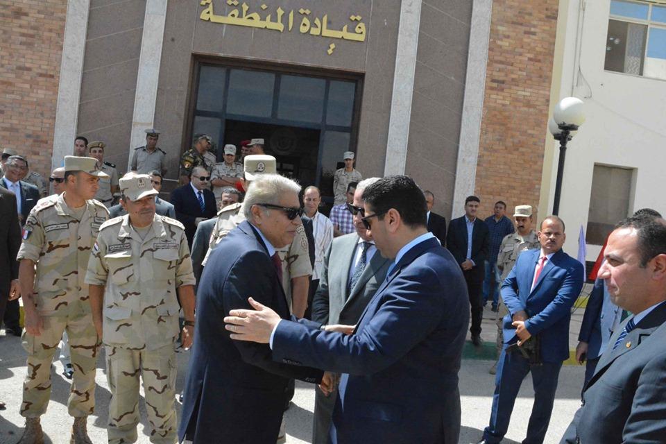   محافظ المنيا ومدير الأمن يزوران منطقة التجنيد في الذكرى الـ 46 لنصر أكتوبر
