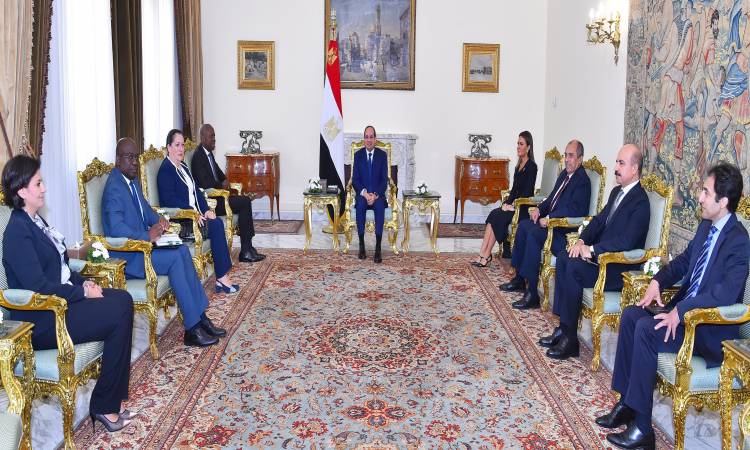   الرئيس السيسى يبحث مع رئيس «إيفاد» تحويل مصر لمركز إقليمى لأعمال التنمية الزراعية