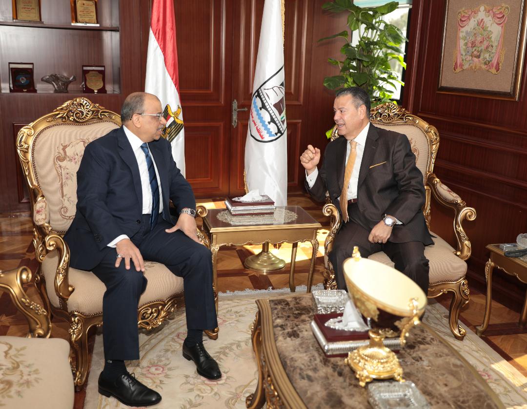   محافظ بني سويف يستقبل اللواء محمود شعراوي وزير التنمية المحلية                                                 