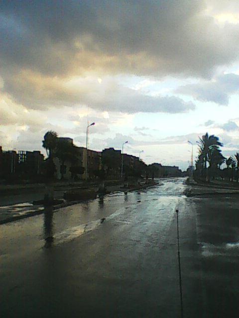   تزايد هطول الأمطار ورياح باردة على أنحاء محافظة دمياط