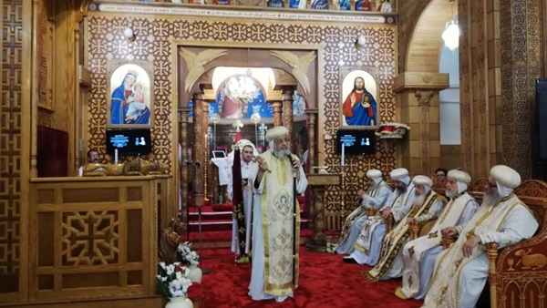   البابا تواضروس يدشن كنيسة العذراء ومارمينا بمارسيليا