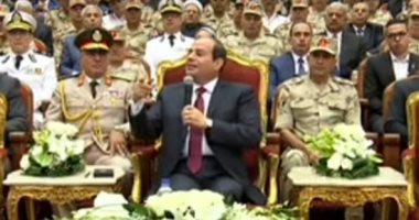   الرئيس السيسى: القوات المسلحة تخوض حربا ضد الإرهاب ومعركة للبناء من أجل تحقيق التقدم
