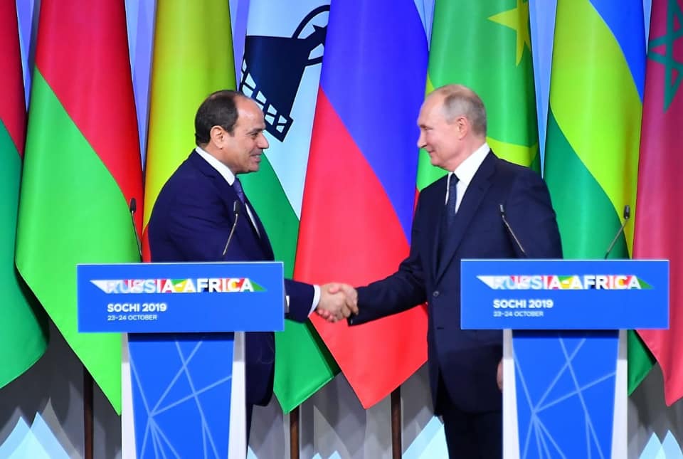   نص كلمة الرئيس السيسى فى المؤتمر الصحفى الختامى لقمة «روسيا – أفريقيا»