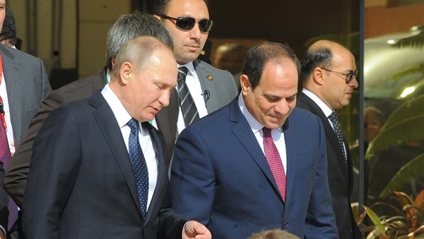   الرئيس السيسى يشيد بتعاون روسيا فى تطوير منظومة السكك الحديدية فى مصر