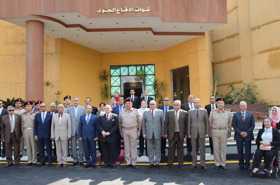   لجنة الدفاع والأمن القومى وأعضاء من مجلس النواب فى زيارة لقوات الدفاع الجوى