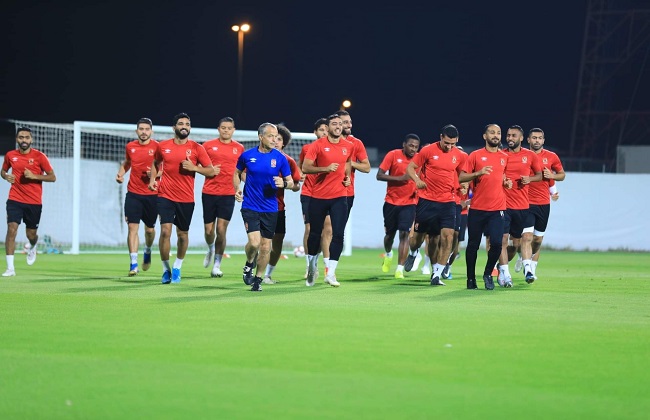   أنطلاق مران الأهلي على ملعب أهلي دبي