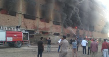   ماس كهربائى وراء حريق مصنع «أبو حوا» فى قليوب