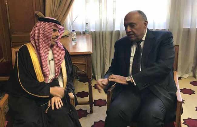   وزيري الخارجية المصري والسعودي يبحثان مستجدات الدولية والإقليمية على هامش اجتماع جامعة الدول العربية