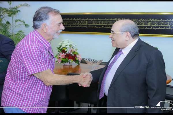   مكتبة الأسكندرية تستقبل المخرج العالمى «فرانسيس فورد كوبولا»