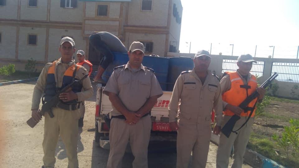   ضبط سيارة محملة بـ 5000 وحدة زريعة أسماك فى كفر الشيخ 