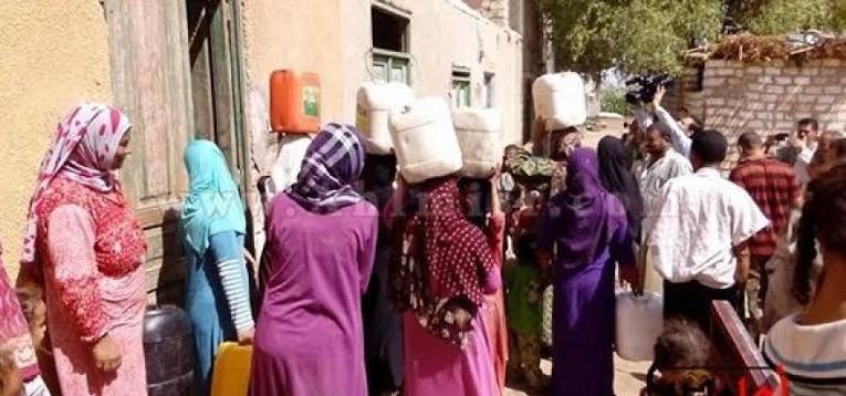   لليوم السادس «أبوتشت» أكبر مدن قنا دون مياه شرب