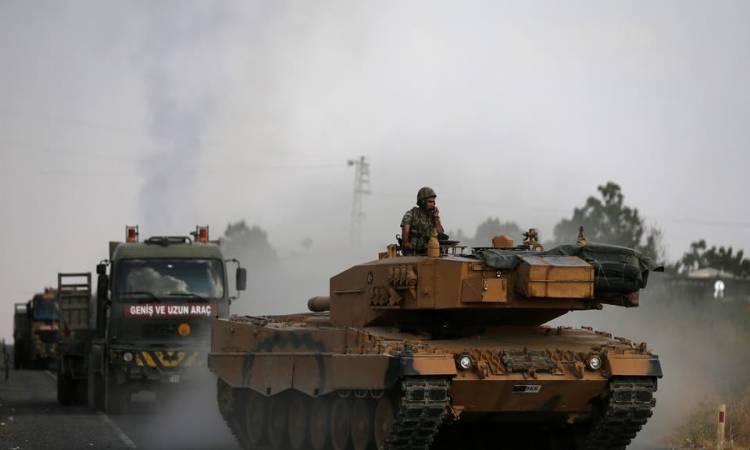   اشتباكات عنيفة بين الجيش السورى والقوات التركية بالحسكة