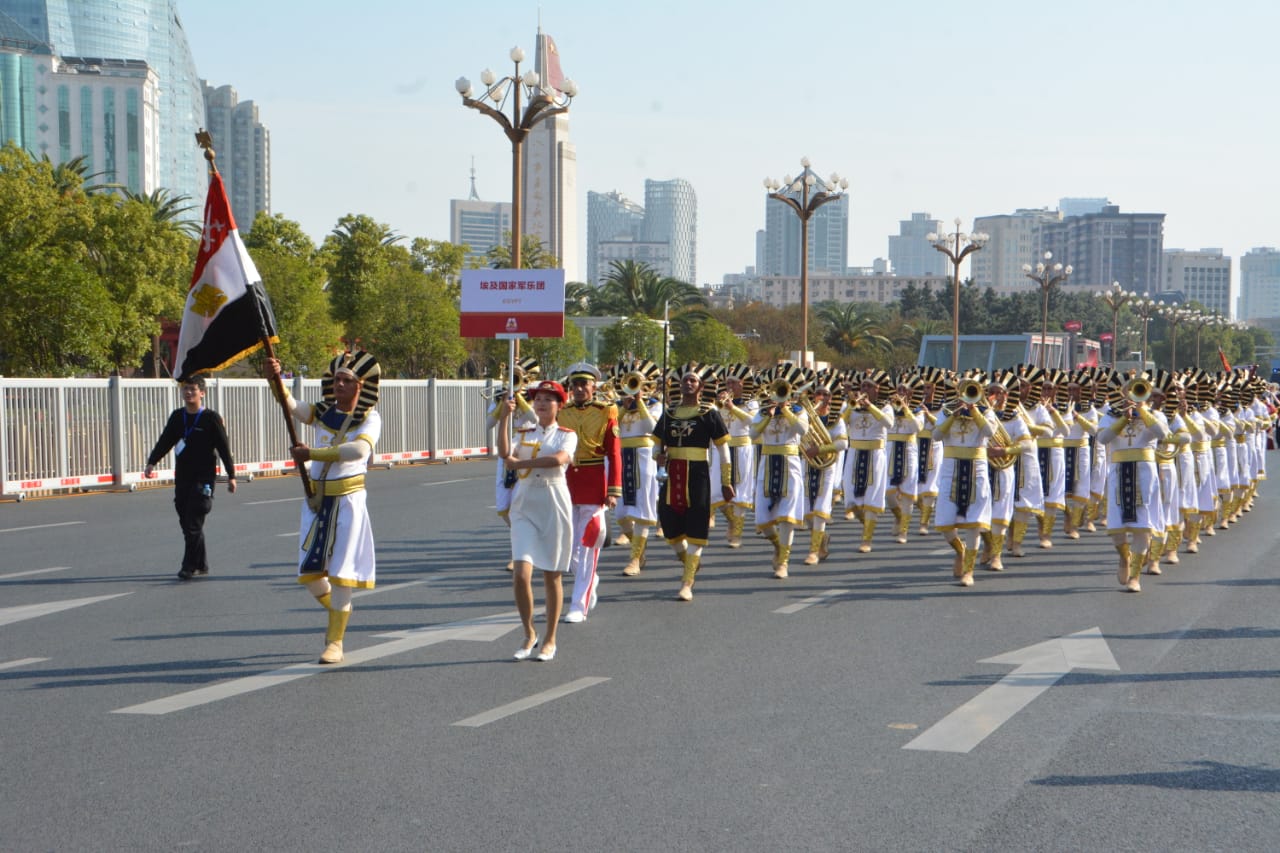   الموسيقات العسكرية المصرية تشارك بالمهرجان الدولى السادس للموسيقات العسكرية بمدينة «نانتشانغ» الصينية 