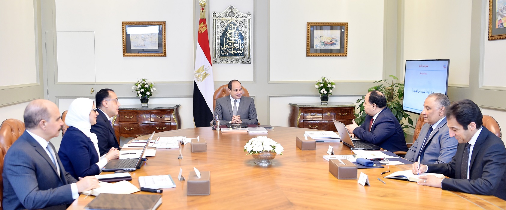   شاهد|| بسام راضى: الرئيس السيسي يتابع إجراءات تنفيذ منظومة التأمين الصحي الشامل