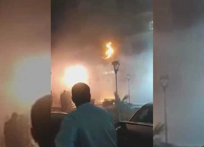   السيطرة على حريق داخل محل حلويات «العبد» بالحصرى  (فيديو وصور)