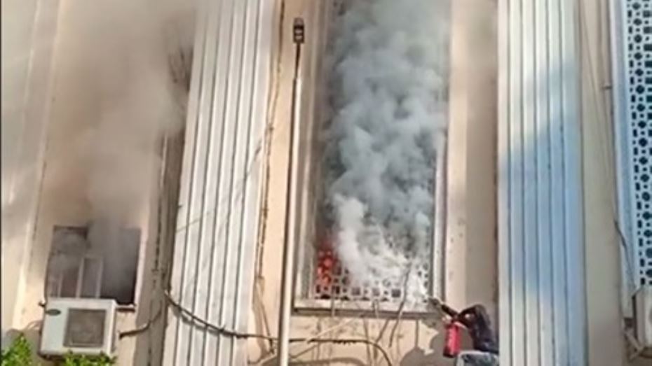   عاجل | حريق داخل كنيسة مارجرجس الجيوشى فى شبرا .. والدفع بـ 5 سيارات إطفاء (فيديو)