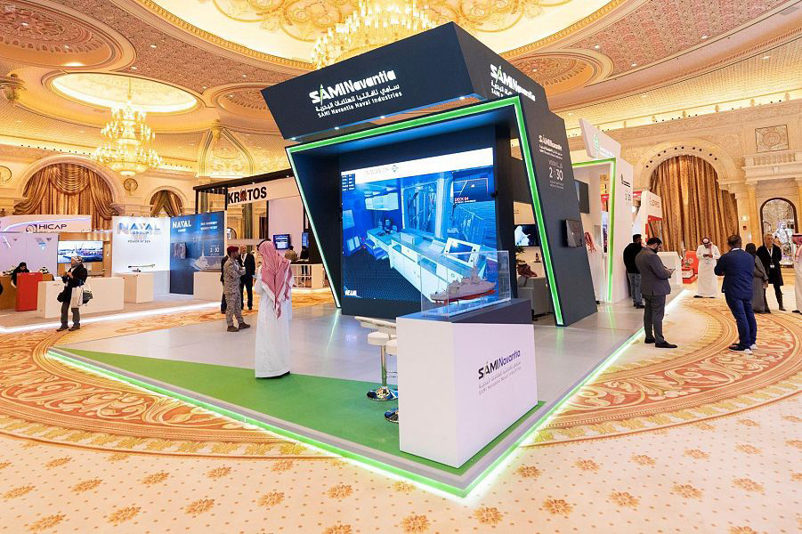 الشركة السعودية للصناعات العسكرية تسلط الضوء على قدراتها البحرية  