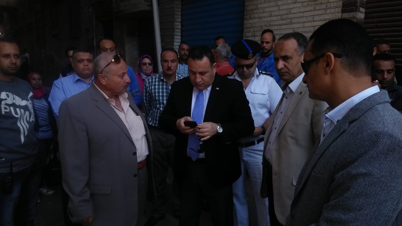   محافظ الإسكندرية: إخلاء عقار الورديان المائل و3 أخر (صور )