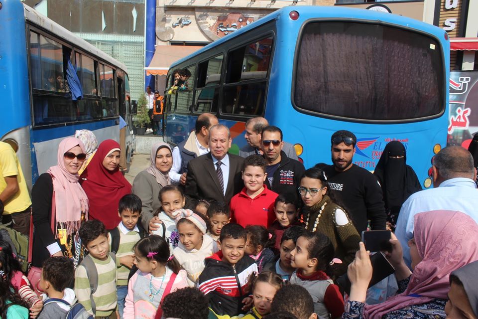   محافظ كفرالشيخ يشيد بجهود التعليم فى تنظيم الرحلات المدرسية للمناطق الترفيهية  