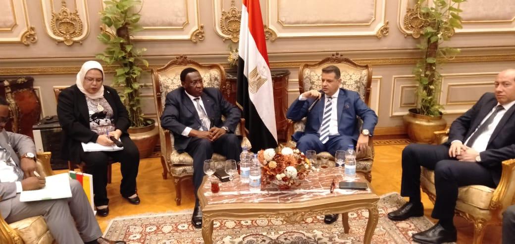   سفير الكاميرون بالقاهرة يبحث التعاون البرلماني مع «أفريقية النواب»