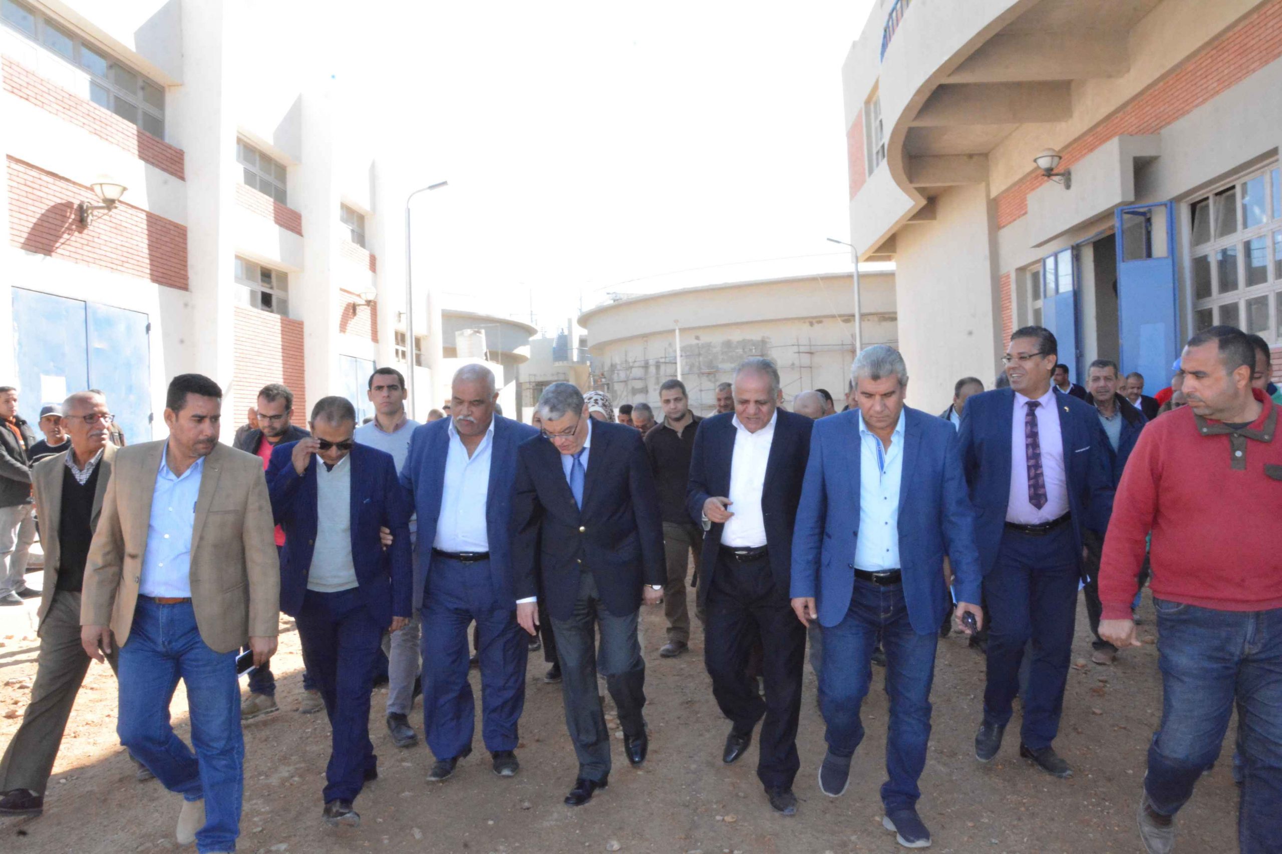   محافظ المنيا يتفقد مشروع محطة مياه وشبكات أبوقرقاص.. بتكلفة 885 مليون