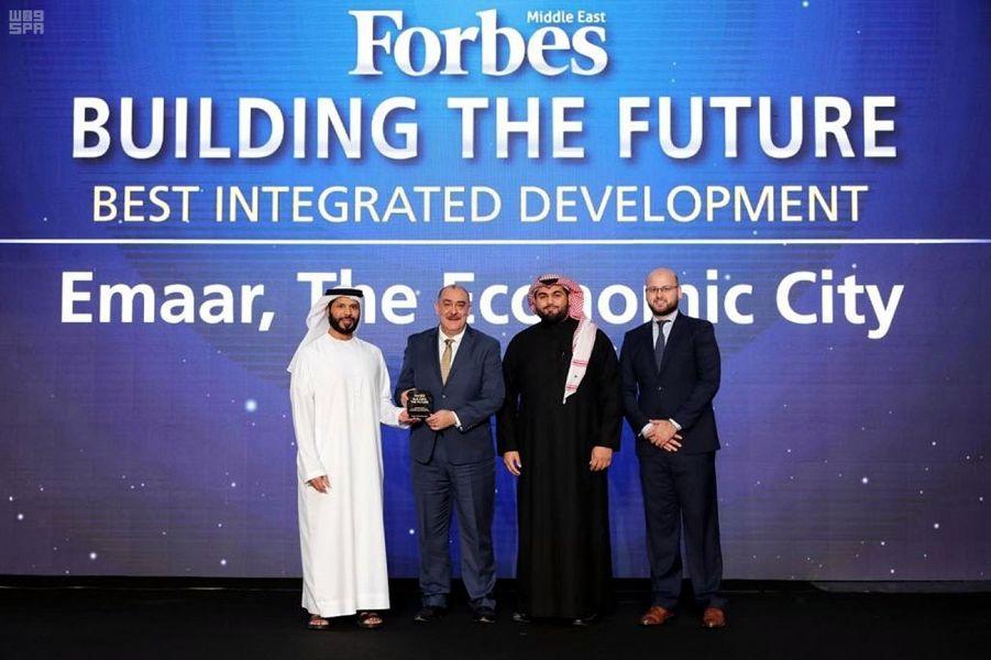   مدينة الملك عبدالله الاقتصادية تحصد جائزة أفضل مشروع تطوير عقاري متكامل في الشرق الأوسط لعام 2019