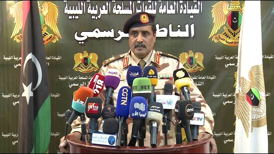   «المسمارى»: الجيش الليبى يدرس دعوات وقف القتال فى طرابلس لمواجهة «كورونا»