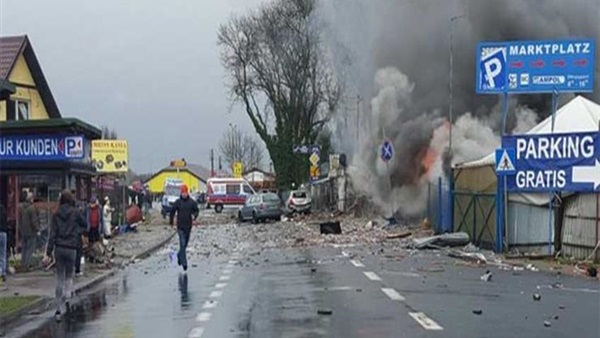   عاجل| انفجار هائل يهز أرجاء مدينة بلانكنبرج بألمانيا