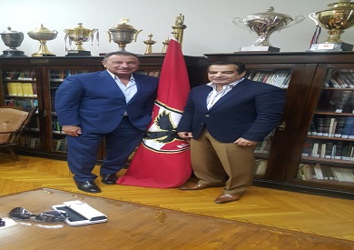   وفد الأهلي بالأقصر يضع اللمسات النهائية لفرع النادي بمدينة طيبة