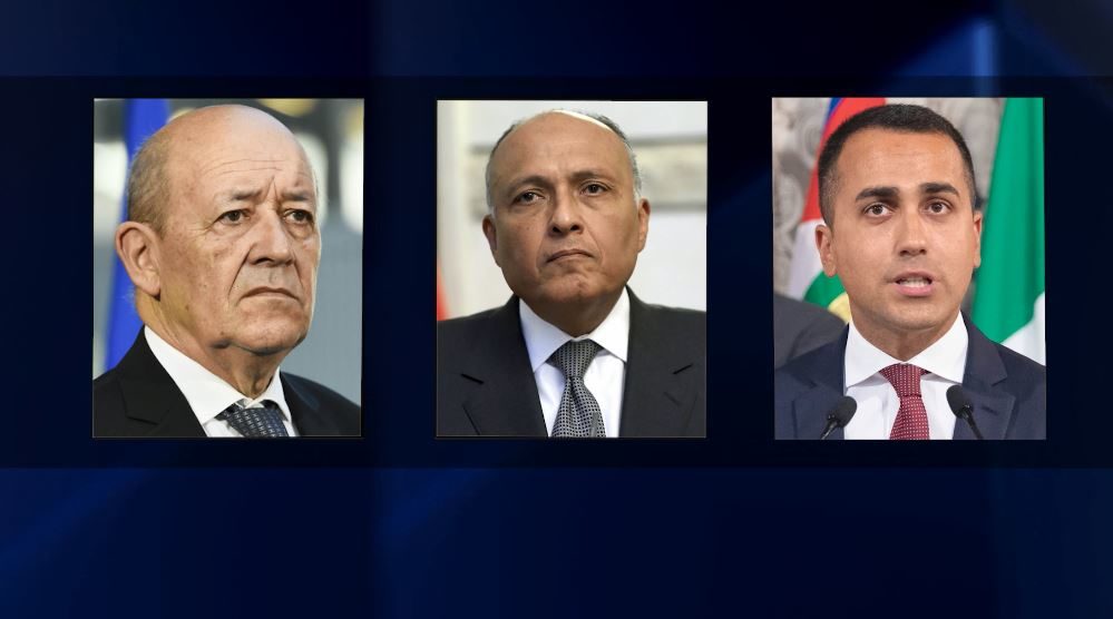   مصر وفرنسا وإيطاليا: التدخل التركي في ليبيا يمثل خطورة على المنطقة بأسرها