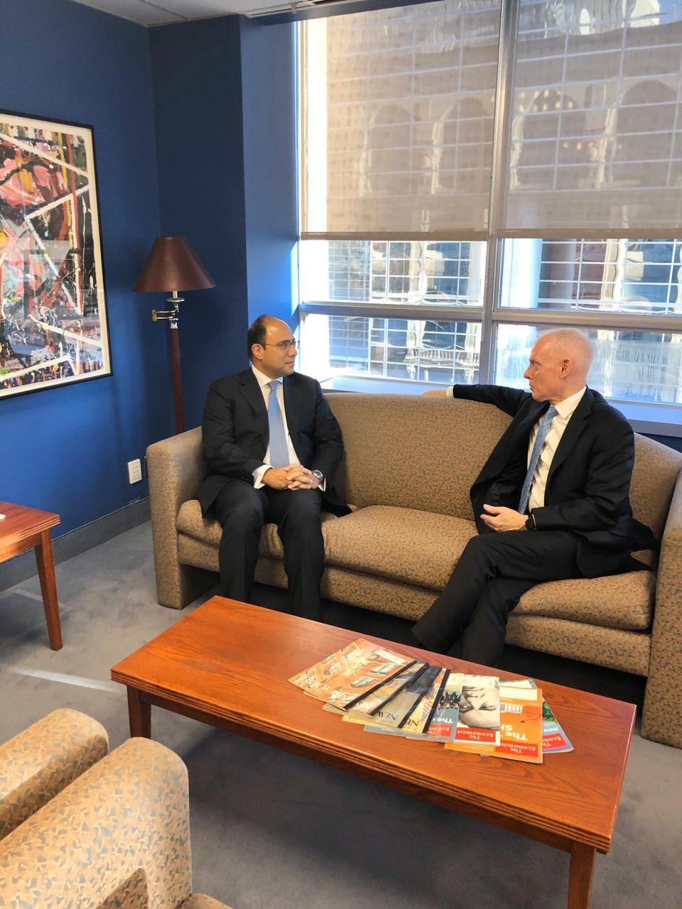   سفير مصر في كندا يلتقى مستشار الأمن القومي الكندي للتباحث حول التطورات في الشرق الأوسط