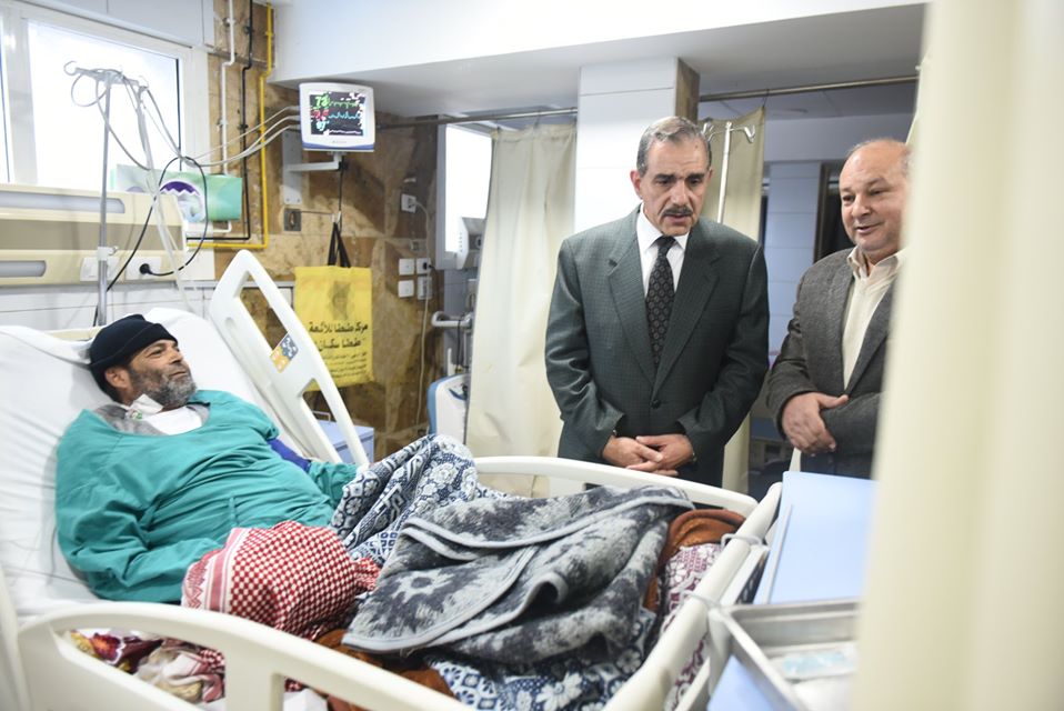   صور|| محافظ كفرالشيخ يزور المستشفي العام للاطمئنان علي مستوي الرعاية الطبية المقدمة للمواطنين  