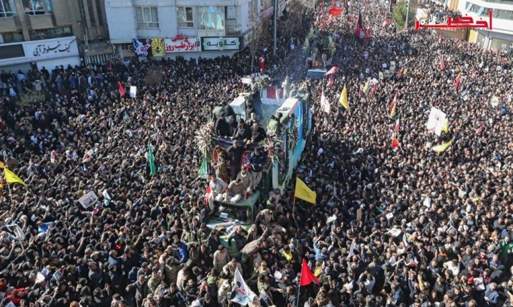   إيران: مصرع وإصابة 83 شخصا جراء التدافع خلال جنازة قاسم سليماني