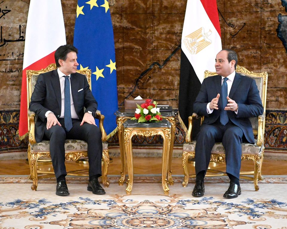   بسام راضى : الرئيس السيسي يستقبل رئيس وزراء إيطاليا ويؤكد ضرورة استعادة الاستقرار في ليبيا