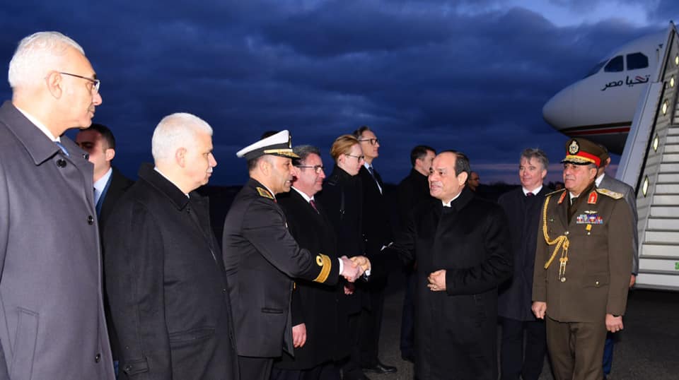   الرئيس السيسي يصل إلى ألمانيا للمشاركة في فعاليات مؤتمر برلين بشأن ليبيا