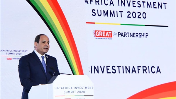   الرئيس السيسى من لندن : هناك فرصا واعدة تجعل أفريقيا أحد أهم المقاصد أمام مؤسسات الأعمال الدولية