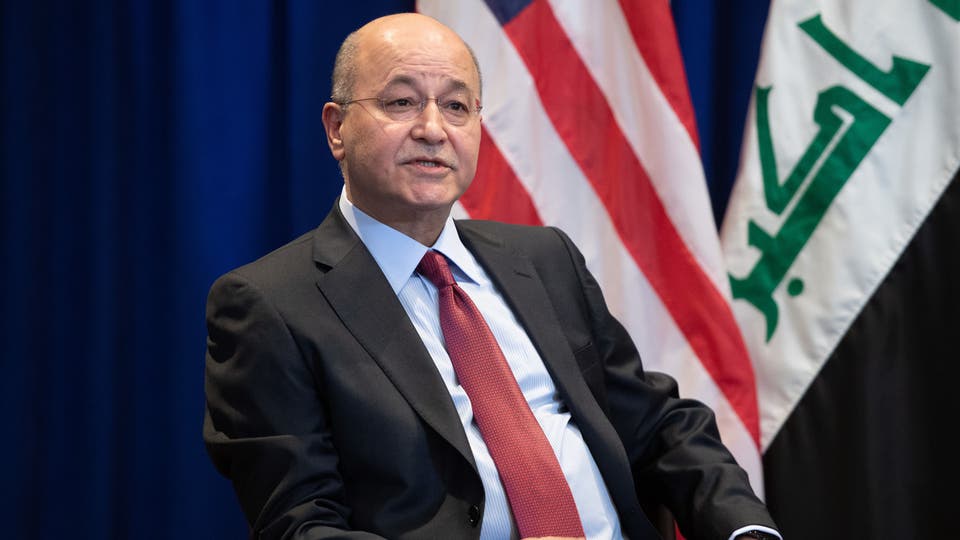   «صالح» يشدد على عدم السماح بتحول العراق إلى ساحة لتصفية الصراعات
