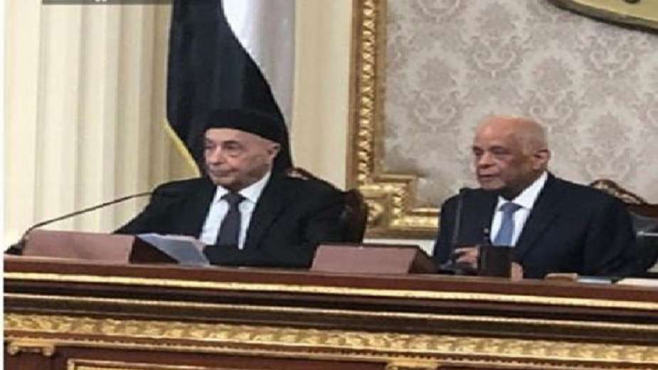   رئيس البرلمان لـ عقيلة صالح: موقفنا ثابت تجاه الأزمة الليبية