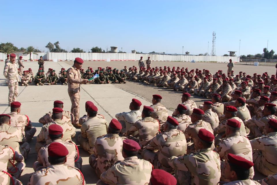   الجيش العراقي يشهد محاضرة عن المعنويات ودورها في المؤسسة العسكرية