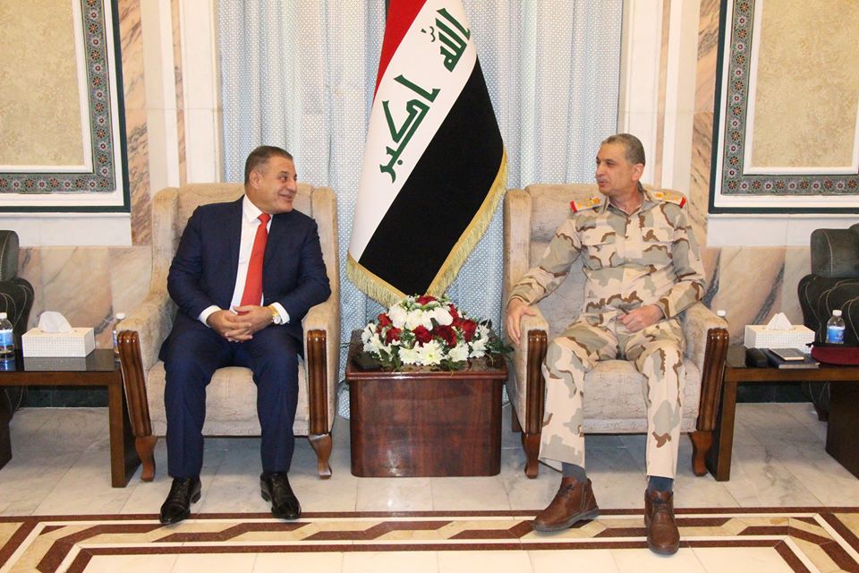   رئيس أركان الجيش العراقي يستقبل النائب أحمد الجبوري