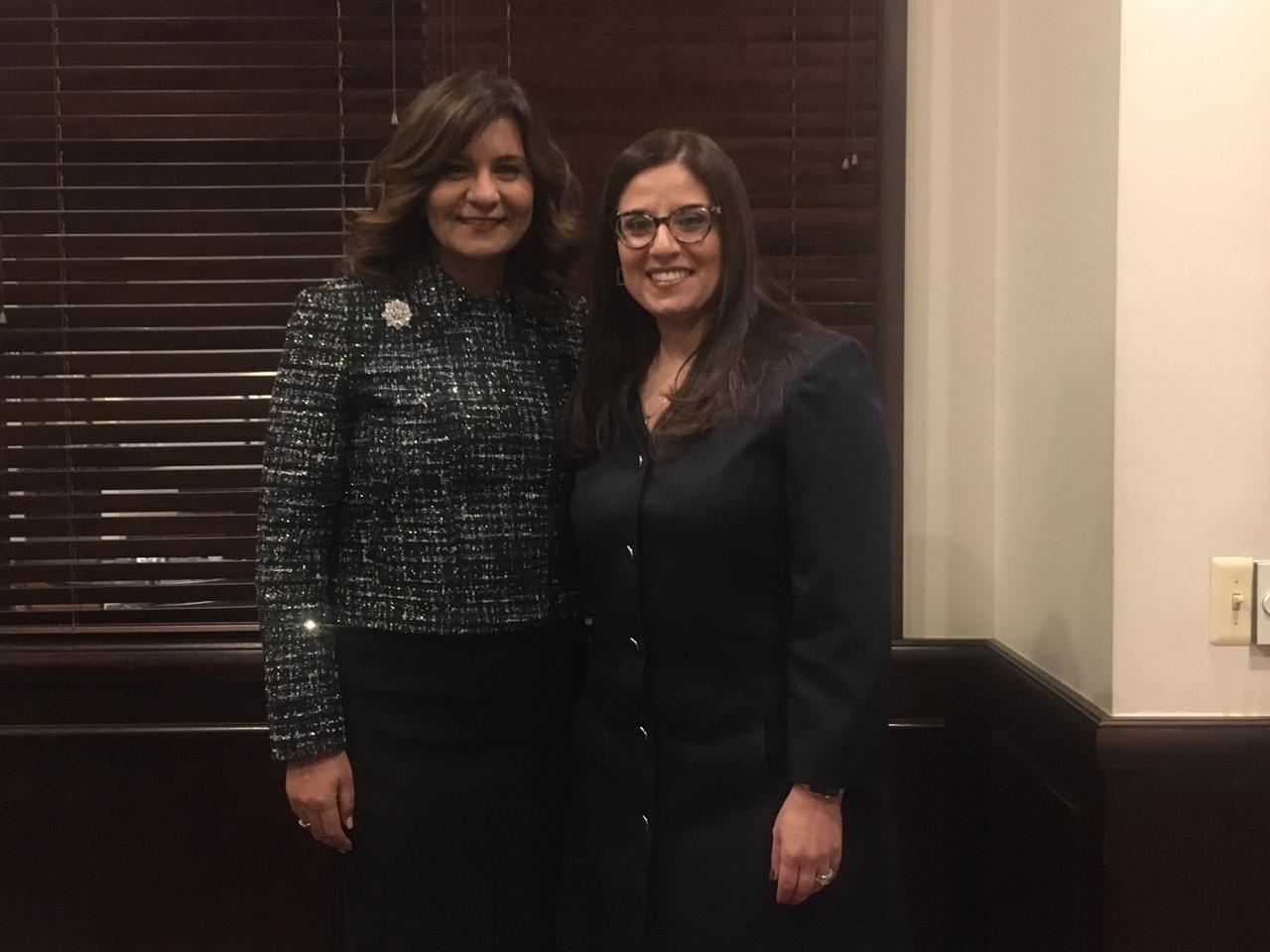   وزيرة الهجرة تصل «ميتشجان»..وتلتقي أول قاضية مصرية أمريكية في تاريخ الولايات المتحدة الأمريكية