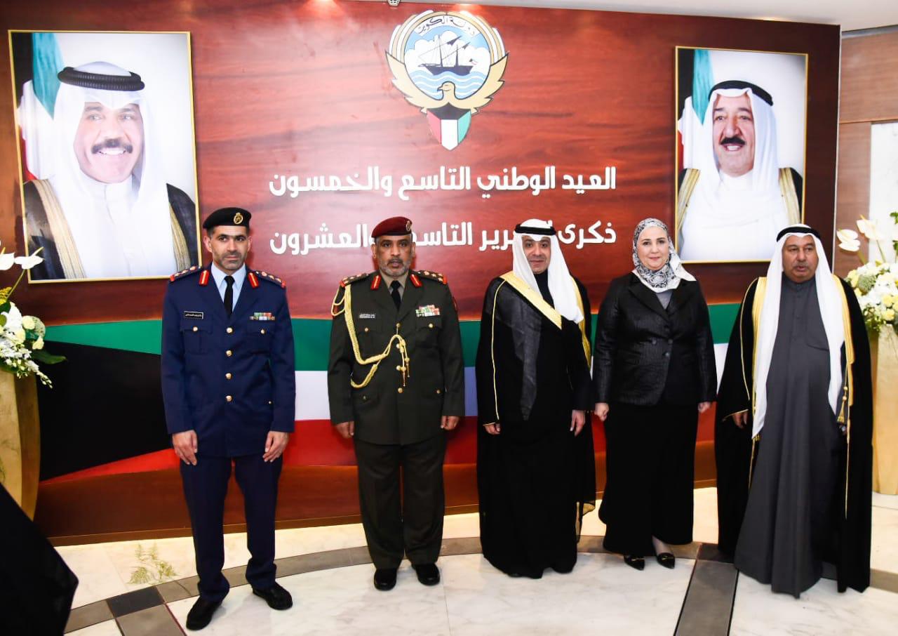  القباج تشارك فى احتفال السفارة الكويتية بمناسبة الذكرى التاسعة والخمسين للعيد الوطني