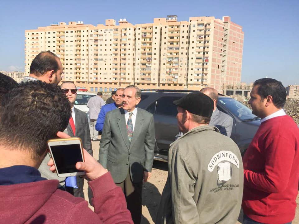    محافظ كفرالشيخ يتفقد عمارات تحيا مصر لإسكان الشباب بعاصمة المحافظة
