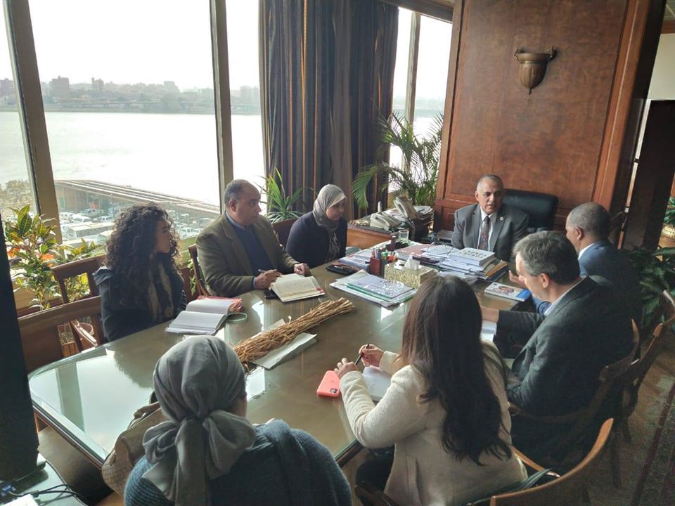   وزير الرى يلتقى مدير مكتب مصر التابع لبرنامج الغذاء العالمي لبحث أوجه التعاون