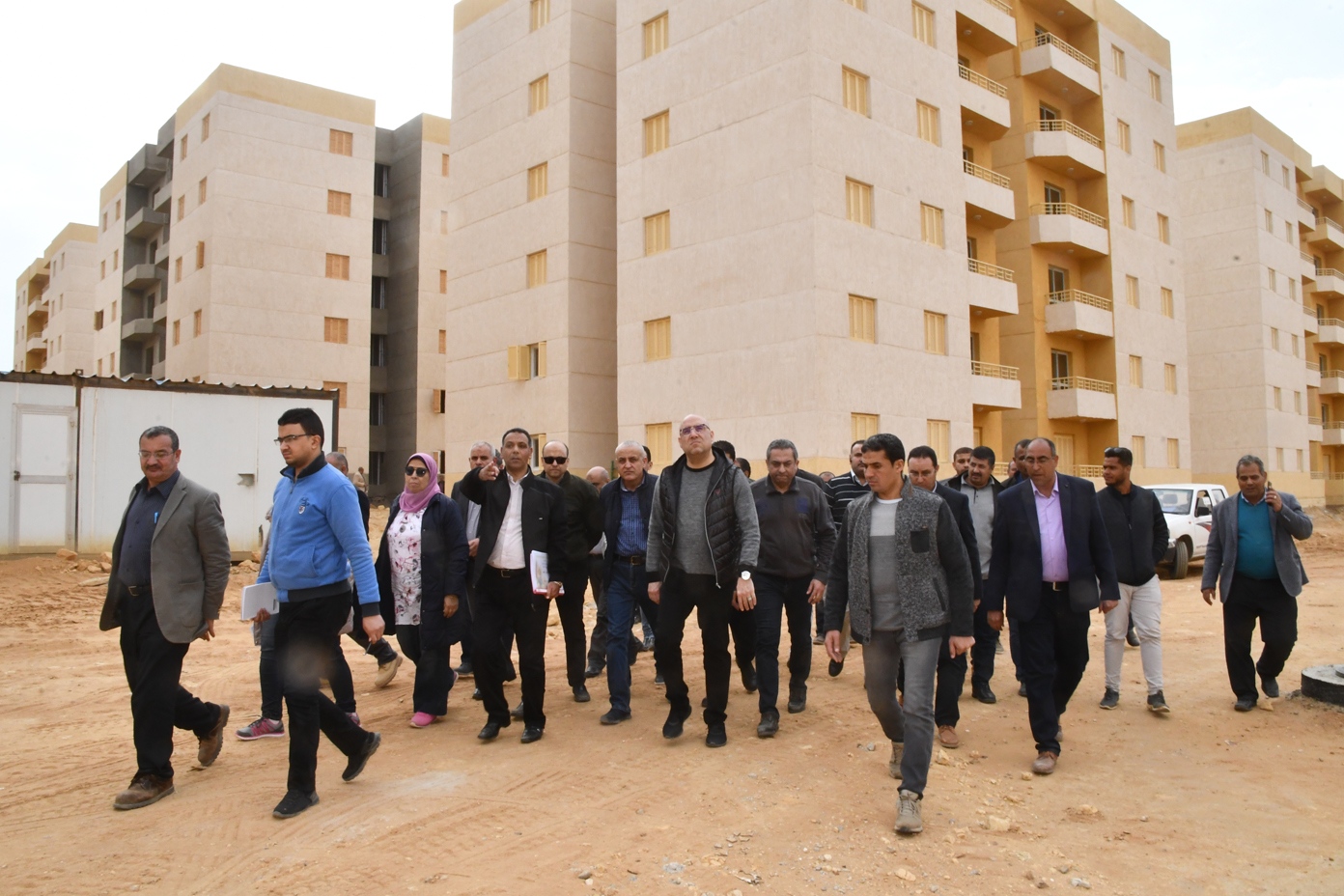   وزير الإسكان يتفقد الوحدات السكنية بمشروع «الإسكان الاجتماعي» بمدينة بدر