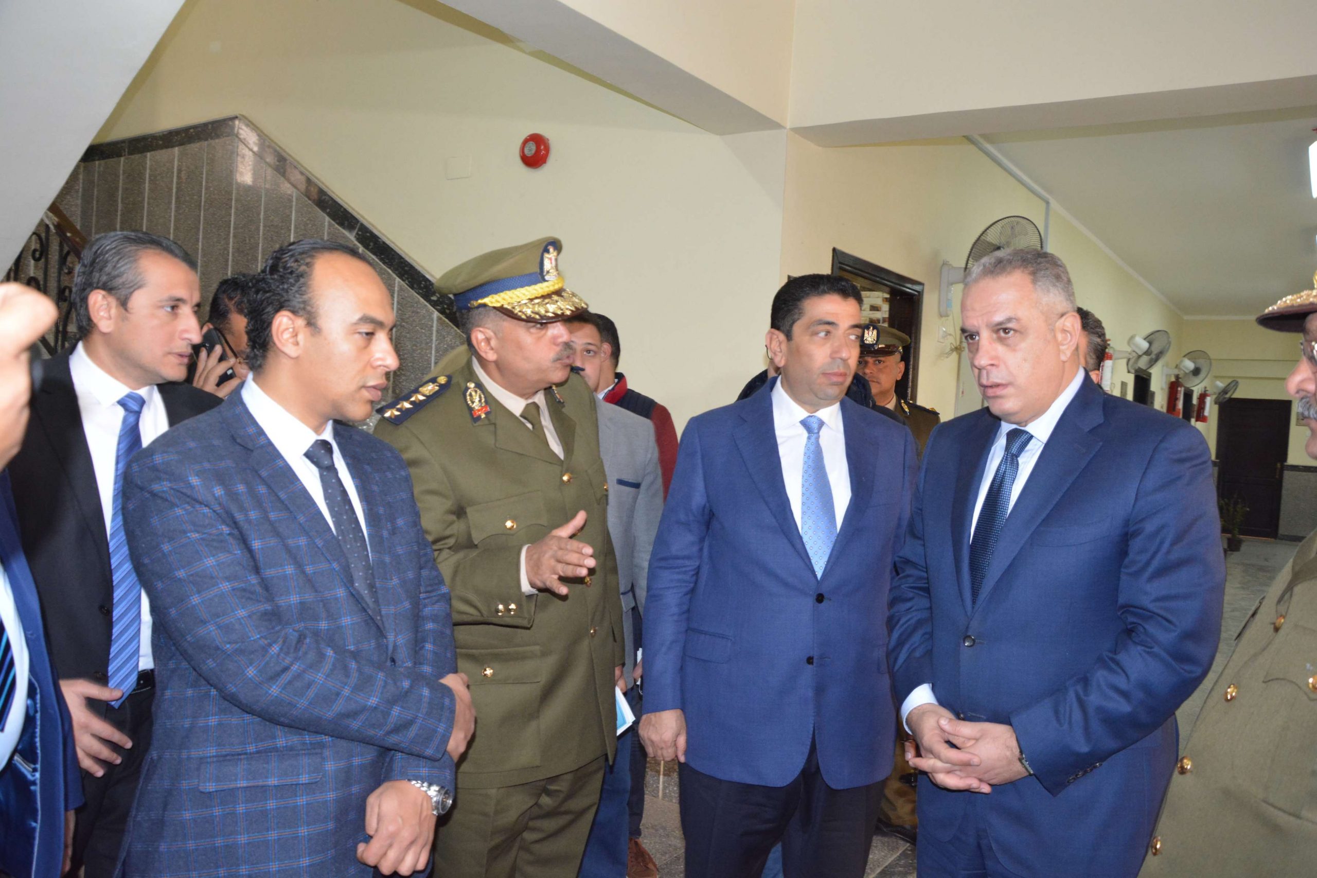  افتتاح وحدتي مرور وإطفاء بمركزين بالمنيا