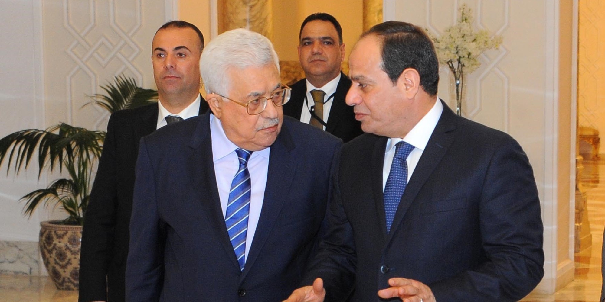   بدء لقاء القمة بين الرئيسين السيسى والفلسطينى محمود عباس