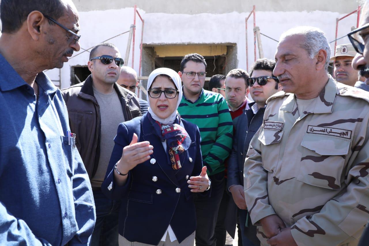   وزيرة الصحة تسجيل 52 ألف مواطن بمنظومة التأمين الصحي الشامل في محافظة جنوب سيناء