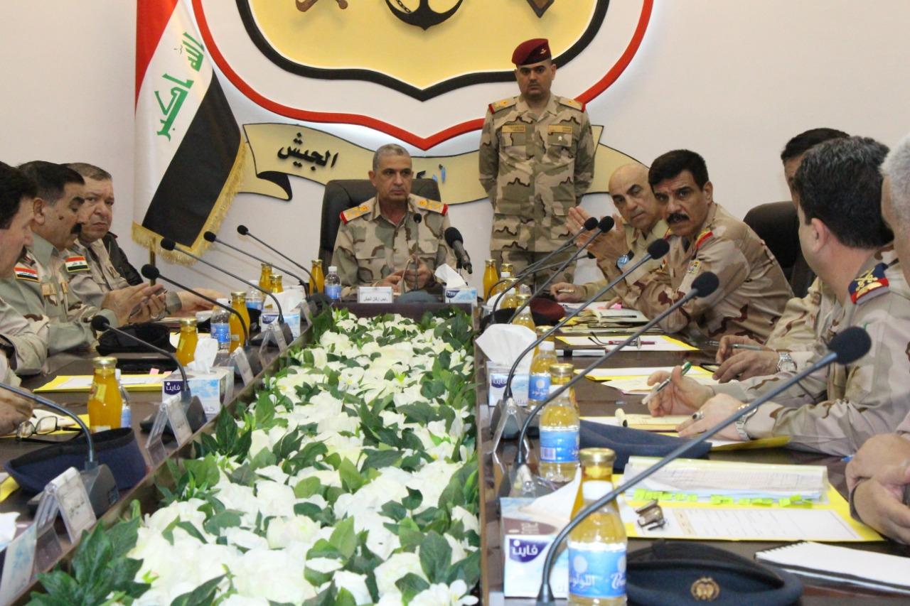   رئاسة أركان الجيش العراقي تعقد مؤتمرها الأسبوعي الخاص بالعمليات