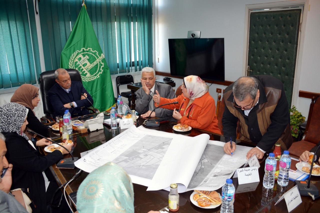   محافظ القليوبية يعتمد المخطط الإستراتيجي لمدينة شبرا الخيمة